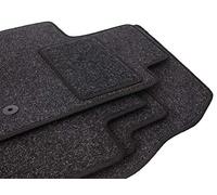 Wielganizator Lot de 4 Tapis de Sol en Velours Compatible avec Jeep Wrangler III JK Tout-Terrain 2006-2017 - Bonne qualité - Lot de 4 Tapis de Sol en Velours Anthracite