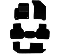 Wielganizator Lot de 4 Tapis de Sol en Velours pour Fiat Freemont (2011-2016) 7 osób - Ajustement Parfait