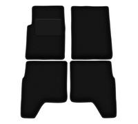 Wielganizator Lot de 4 Tapis de Sol en Velours pour Hyundai Galloper 1991-2003 Noir