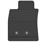 Wielganizator Tapis Auto - Compatible avec Renault Clio III grandtour, Break, Hatchback - Tapis en Caoutchouc - Accessoires Auto - Tapis Auto sur Mesure - Tapis de Sol Pratique - 1 pièce - Noir