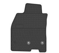 Wielganizator Tapis Auto - Compatible avec Renault Megane III Hatchback, coupé, grandtour - Tapis en Caoutchouc - Accessoires Auto - Tapis Auto sur Mesure - Tapis de Sol Pratique - 1 pièce - Noir