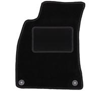 Wielganizator Tapis Auto de Sol en Velours pour Audi A4 B6 Berline, Break, Cabrio, Avant (2001-2004) Noir