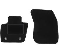Wielganizator Tapis Auto, Tapis de Sol Avant de Voiture - Noir - 2 pièces - pour Ford Mondeo MK5 Berline Break (2015)