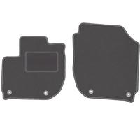 Wielganizator Tapis Avant en Velours Compatible avec Honda HR-V II Crossover 2014-2018 - Bonne qualité - Couleur Graphite - Jeu Avant