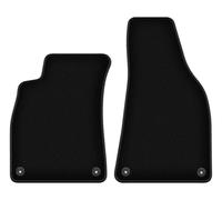 Wielganizator Tapis Avant sur Mesure en Velours pour Audi A4 B6 (2002-2006) - Qualité : Basic | Ajustement précis, sous-Couche antidérapante, 2 pièces - Noir