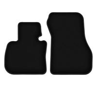 Wielganizator Tapis Avant sur Mesure en Velours pour BMW 2 F45 (2015-) - Qualité : Basic | Ajustement précis, sous-Couche antidérapante, 2 pièces - Noir