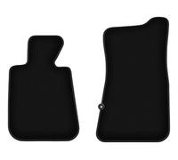 Wielganizator Tapis Avant sur Mesure en Velours pour BMW 3 E30 (1986-1993) - Qualité : Basic | Ajustement précis, sous-Couche antidérapante, 2 pièces - Noir
