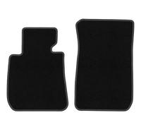 Wielganizator Tapis Avant sur Mesure en Velours pour BMW 3 E93 (2004-2011) - Qualité : Basic | Ajustement précis, sous-Couche antidérapante, 2 pièces - Noir