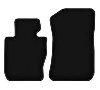 Wielganizator Tapis Avant sur Mesure en Velours pour BMW X1 E84 xDrive (2004-2011) - Qualité : Basic | Ajustement précis, sous-Couche antidérapante, 2 pièces - Noir