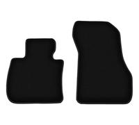 Wielganizator Tapis Avant sur Mesure en Velours pour BMW X1 F48 (2015-2019) - Qualité : Basic | Ajustement précis, sous-Couche antidérapante, 2 pièces - Noir