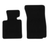Wielganizator Tapis Avant sur Mesure en Velours pour BMW Z4 E86 (2002-2008) - Qualité : Basic | Ajustement précis, sous-Couche antidérapante, 2 pièces - Noir