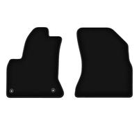 Wielganizator Tapis Avant sur Mesure en Velours pour Citroen C4 Grand Picasso (2006-2013) - Qualité : Basic | Ajustement précis, sous-Couche antidérapante, 2 pièces - Noir