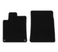 Wielganizator Tapis Avant sur Mesure en Velours pour Citroen C5 I (2001-2008) - Qualité : Basic | Ajustement précis, sous-Couche antidérapante, 2 pièces - Noir