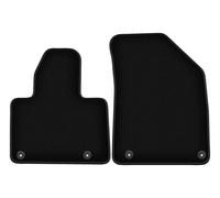Wielganizator Tapis Avant sur Mesure en Velours pour Citroen C5 III X7 (2008-2017) - Qualité : Basic | Ajustement précis, sous-Couche antidérapante, 2 pièces - Noir