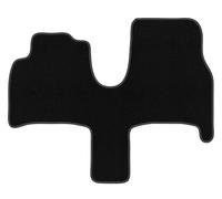 Wielganizator Tapis Avant sur Mesure en Velours pour Citroen C8 (2002-2014) - Qualité : Basic | Ajustement précis, sous-Couche antidérapante, 2 pièces - Noir