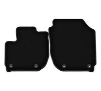 Wielganizator Tapis Avant sur Mesure en Velours pour Honda HR-V II (2014-2018) - Qualité : Basic | Ajustement précis, sous-Couche antidérapante, 2 pièces - Noir