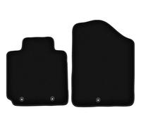 Wielganizator Tapis Avant sur Mesure en Velours pour Hyundai Veloster (2011-2018) - Qualité : Basic | Ajustement précis, sous-Couche antidérapante, 2 pièces - Noir