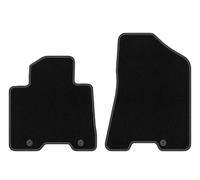 Wielganizator Tapis Avant sur Mesure en Velours pour Kia Sportage IV (2015-) - Qualité : Basic | Ajustement précis, sous-Couche antidérapante, 2 pièces - Noir