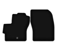 Wielganizator Tapis Avant sur Mesure en Velours pour Mazda 3 I BK (2003-2009) - Qualité : Basic | Ajustement précis, sous-Couche antidérapante, 2 pièces - Noir