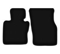 Wielganizator Tapis Avant sur Mesure en Velours pour Mini Cooper F57 (2014-) - Qualité : Basic | Ajustement précis, sous-Couche antidérapante, 2 pièces - Noir
