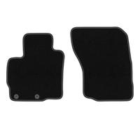 Wielganizator Tapis Avant sur Mesure en Velours pour Mitsubishi Outlander III (2012-) - Qualité : Basic | Ajustement précis, sous-Couche antidérapante, 2 pièces - Noir