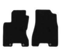 Wielganizator Tapis Avant sur Mesure en Velours pour Nissan X-Trail II T31 (2007-2014) - Qualité : Basic | Ajustement précis, sous-Couche antidérapante, 2 pièces - Noir