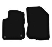 Wielganizator Tapis Avant sur Mesure en Velours pour Peugeot 2008 I (2013-2019) - Qualité : Basic | Ajustement précis, sous-Couche antidérapante, 2 pièces - Noir