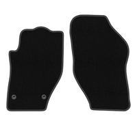 Wielganizator Tapis Avant sur Mesure en Velours pour Peugeot 308 CC (2007-2013) - Qualité : Basic | Ajustement précis, sous-Couche antidérapante, 2 pièces - Noir