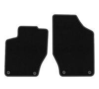 Wielganizator Tapis Avant sur Mesure en Velours pour Peugeot 308 I (2007-2013) - Qualité : Basic | Ajustement précis, sous-Couche antidérapante, 2 pièces - Noir