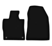 Wielganizator Tapis Avant sur Mesure en Velours pour Peugeot 308 III (2021-) - Qualité : Basic | Ajustement précis, sous-Couche antidérapante, 2 pièces - Noir