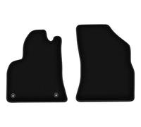 Wielganizator Tapis Avant sur Mesure en Velours pour Peugeot 5008 I (2009-2017) - Qualité : Basic | Ajustement précis, sous-Couche antidérapante, 2 pièces - Noir