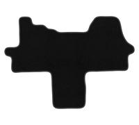 Wielganizator Tapis Avant sur Mesure en Velours pour Peugeot Boxer III (2014 -) - Qualité : Basic | Ajustement précis, sous-Couche antidérapante, 2 pièces - Noir