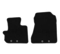 Wielganizator Tapis Avant sur Mesure en Velours pour Toyota IQ (2009-) - Qualité : Basic | Ajustement précis, sous-Couche antidérapante, 2 pièces - Noir