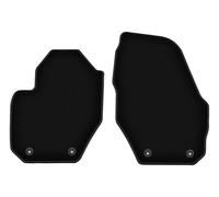 Wielganizator Tapis Avant sur Mesure en Velours pour Volvo XC60 I (2008-2017) - Qualité : Basic | Ajustement précis, sous-Couche antidérapante, 2 pièces - Noir