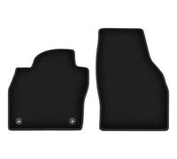 Wielganizator Tapis Avant sur Mesure en Velours pour VW Taigo (2021-) - Qualité : Basic | Ajustement précis, sous-Couche antidérapante, 2 pièces - Noir