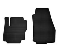 Wielganizator Tapis Caoutchouc Avant compatibles avec Ford Transit Connect FL (2017-) Utilitaire | Meilleure compatibilité Que Les Tapis universels | Antidérapants | Noirs