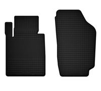 Wielganizator Tapis Caoutchouc Avant compatibles avec Jeep Wrangler III JK (2006-2017) Tout-Terrain | Meilleure compatibilité Que Les Tapis universels | Antidérapants | Noirs