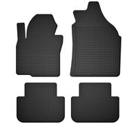 Wielganizator Tapis Caoutchouc Voiture 4 pièces compatibles avec BMW X2 F39 (2018-) SUV | Meilleure compatibilité Que Les Tapis universels | Antidérapants | Noirs