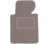 Wielganizator Tapis conducteur Beige - Convient pour BMW 3 E46 compact, coupé, berline, break, touring (1998-2007) - Velours - Accessoires Auto - Tapis de Voiture - Tapis de Voiture en Velours côté co