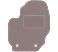 Wielganizator Tapis conducteur Beige - Convient pour Volvo S80 II berline (2006-2016) - Velours - Accessoires Auto - Tapis de Voiture - Tapis de Voiture en Velours côté conducteur