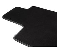 Wielganizator Tapis conducteur Compatible avec Mini Cooper II R57 Convertible 2006-2013 - Qualité supérieure - Noir - Tapis conducteur caoutchouté - Ajustement Parfait