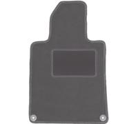 Wielganizator Tapis conducteur Compatible avec Peugeot 508 I berline, Break, SW, RXH 2010-2018 - Haute qualité - Couleur Graphite - Tapis conducteur en Velours - Ajustement Parfait