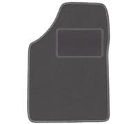 Wielganizator Tapis conducteur Compatible avec Renault Kangoo I Kombivan 1997-2008 - Haute qualité - Couleur Graphite - Tapis conducteur en Velours - Ajustement Parfait