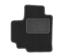 Wielganizator Tapis conducteur en Velours Graphite conçu pour : Suzuki Celerio (2014-) hayon Tapis de Voiture sous Les Pieds du conducteur en Graphite 1-teilig Parfaitement adapté