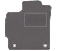 Wielganizator Tapis conducteur en Velours Graphite conçu pour Toyota Prius III XW30 (2011-2015) Tapis de Voiture à hayon sous Les Pieds du conducteur en Graphite 1-teilig Parfaitement adapté