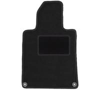 Wielganizator Tapis conducteur Noir - Convient pour Peugeot 508 I Limousine, Break, SW, RXH (2010-2018) - Tapis de Voiture en Velours côté conducteur