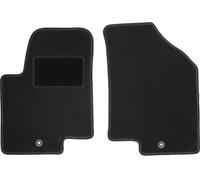 Wielganizator Tapis de sol avant de voiture - 2 pièces - En velours - Pour Kia Soul I Crossover (2009-2013) - Noir