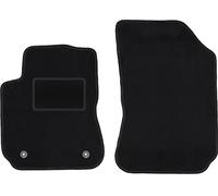 Wielganizator Tapis de Sol Avant de Voiture en 2 Parties pour Citroën C4 Cactus Crossover (2014-2018) Noir