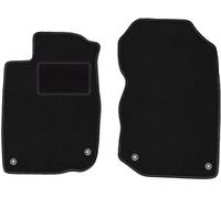 Wielganizator Tapis de sol avant de voiture - Noir - 2 pièces - Pour Honda CR-Z Coupé (2010-2016)