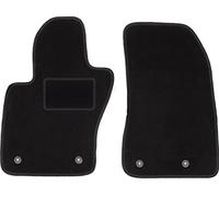 Wielganizator Tapis de Sol Avant de Voiture - Noir - 2 pièces - pour Jeep Renegade SUV (2014-2019)